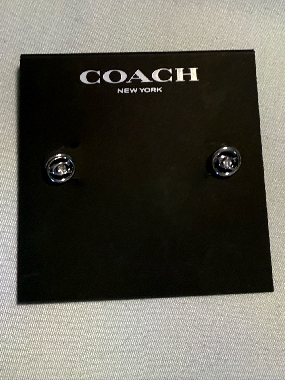 Coach earrings